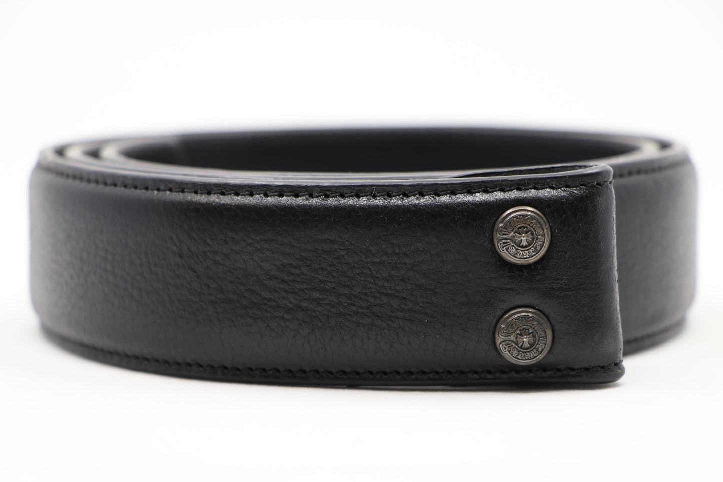 Chrome Hearts Belt Strap Black Leather Size 32 | AVNTGRDNY NYC