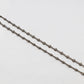 Chrome Hearts Tiny E Necklace 24" Sterling Silver| AVNTGRDNY NYC