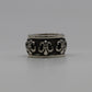 Chrome Hearts Fleur Spinner Ring Size 8.5