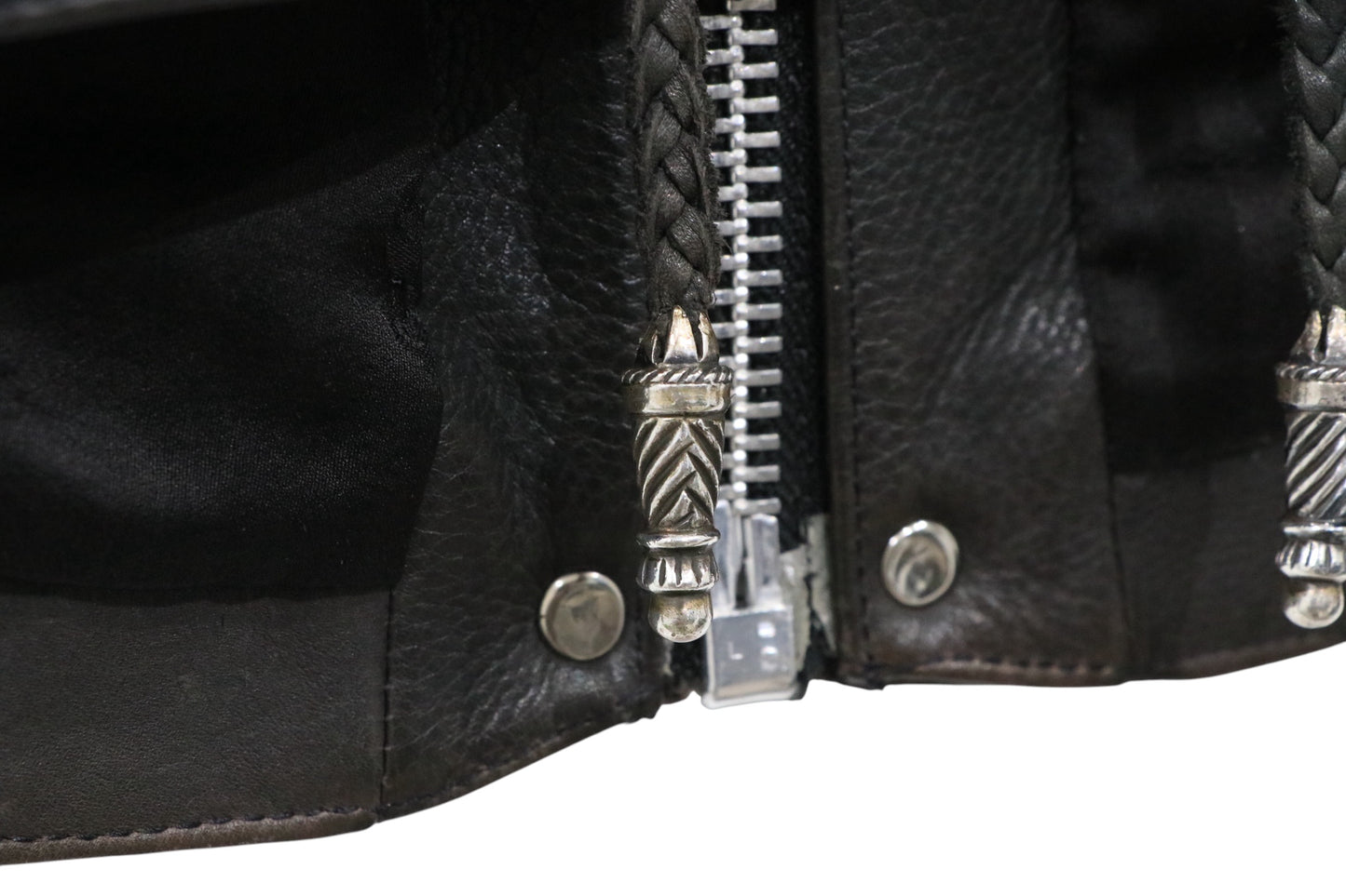 Chrome Hearts Leather Vest Black Size M| AVNTGRDNY NYC