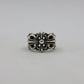 Chrome Hearts Double Floral Ring Size 7 | AVNTGRDNY NYC
