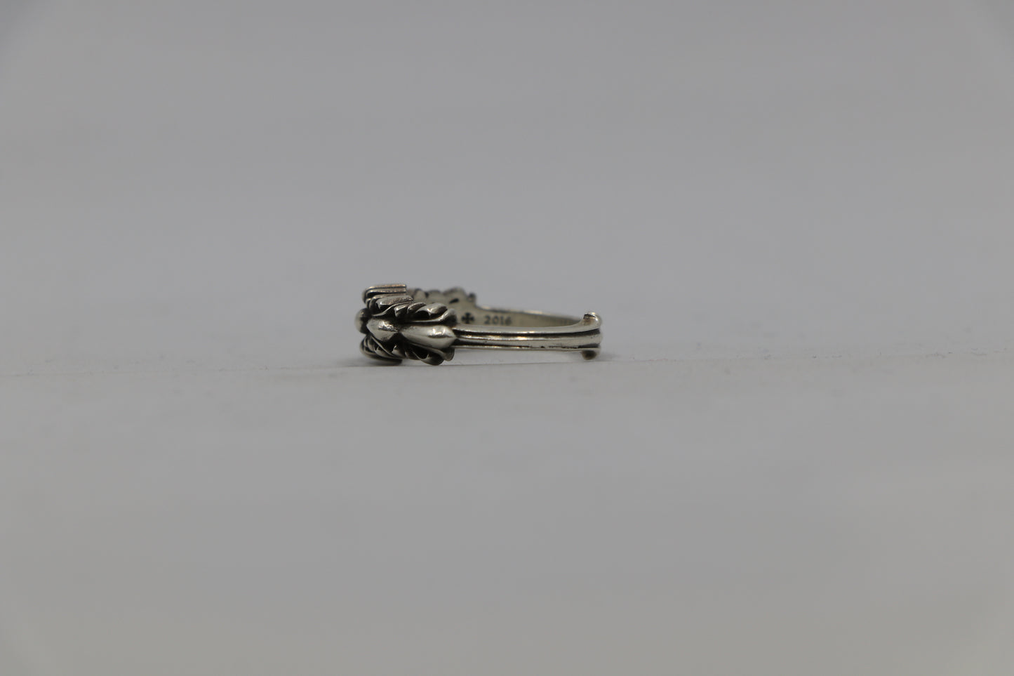 Chrome Hearts Baby Double Floral Ring Size 5 | AVNTGRDNY NYC