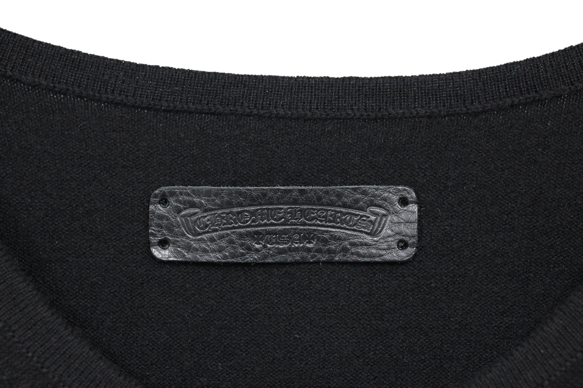 Chrome Hearts Cashmere Cross Motif Sweater Size XL New | AVNTGRDNY NYC