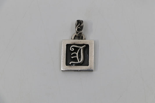 Chrome Hearts Frame Pendant “J” | AVNTGRDNY NYC