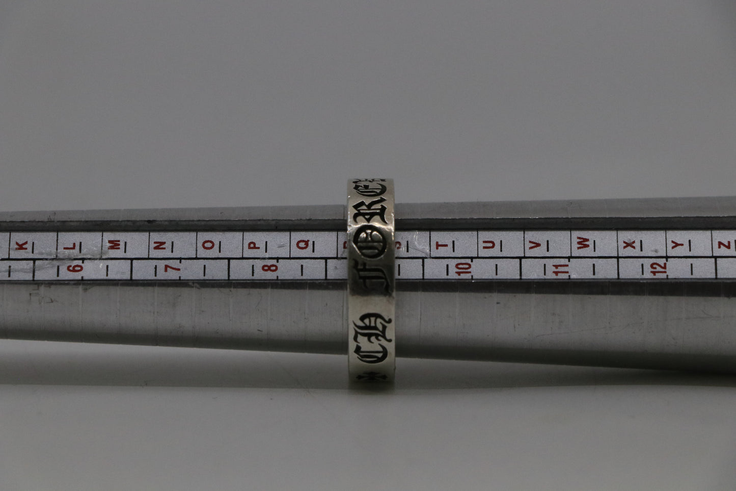 Chrome Hearts 6MM Spacer Forever Ring Size 9