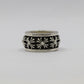 Chrome Hearts CH X Spinner Ring Size 6 Sterling Silver | AVNTGRDNY NYC
