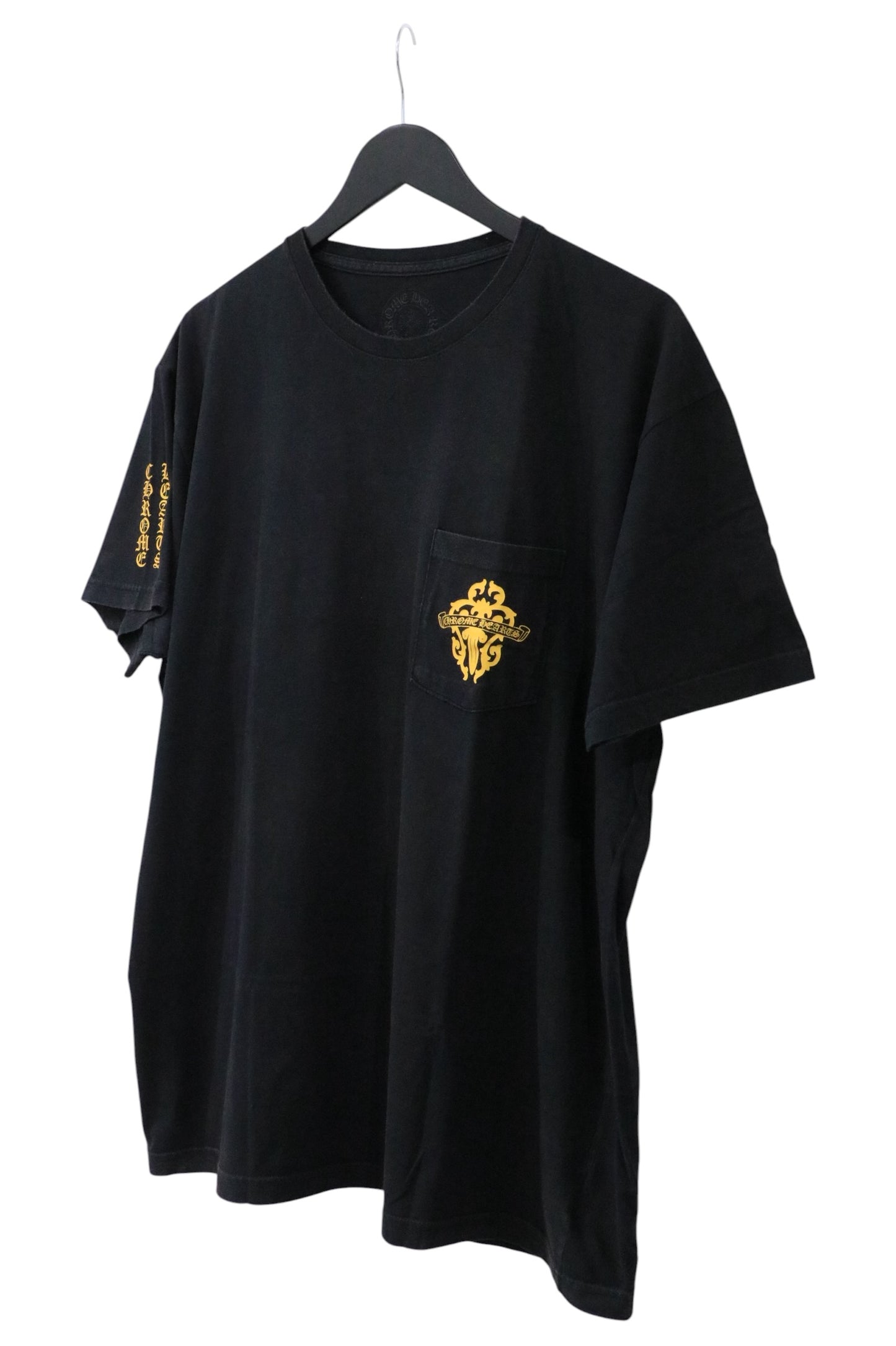 Chrome Hearts Dagger Pocket T-Shirt Black/Yellow Size XXL| AVNTGRDNY NYC