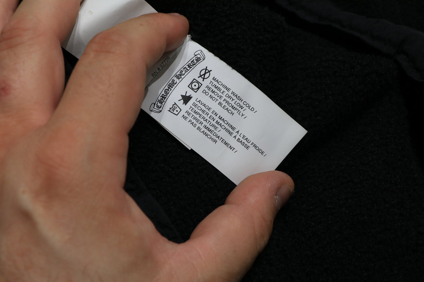 Chrome Hearts Horseshoe Fleece Quarter Zip Size Medium| AVNTGRDNY NYC