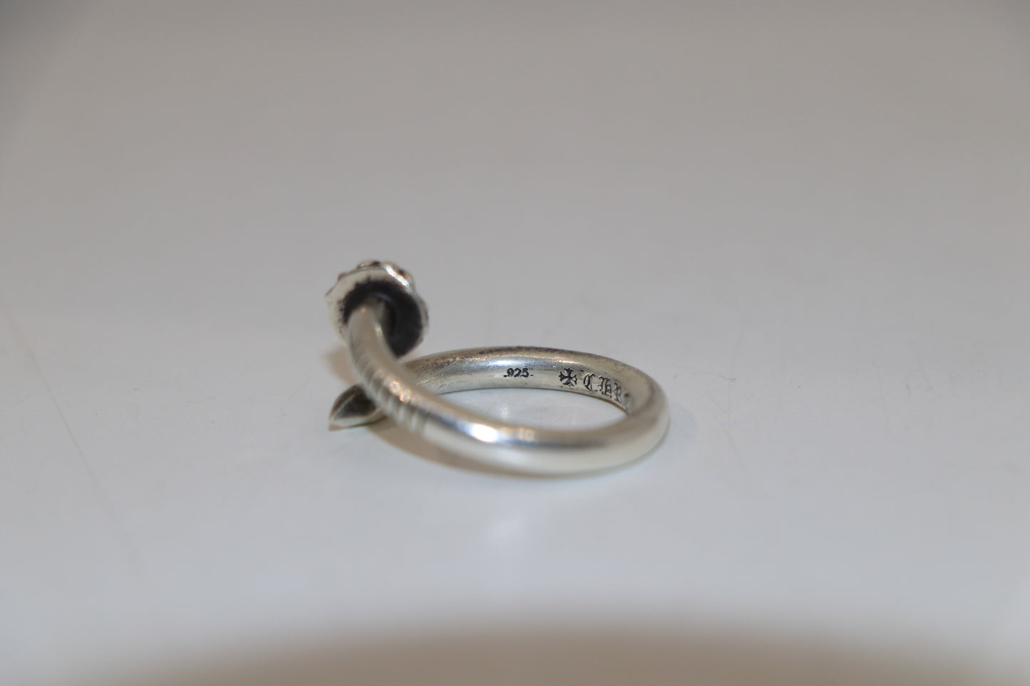 Chrome Hearts Nail Ring Size 8.5