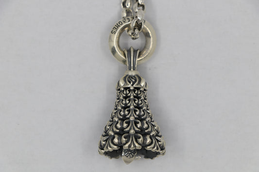 Lone Ones Yoshida Bell Medium Sterling Silver Pendant New | AVNTGRDNY NYC