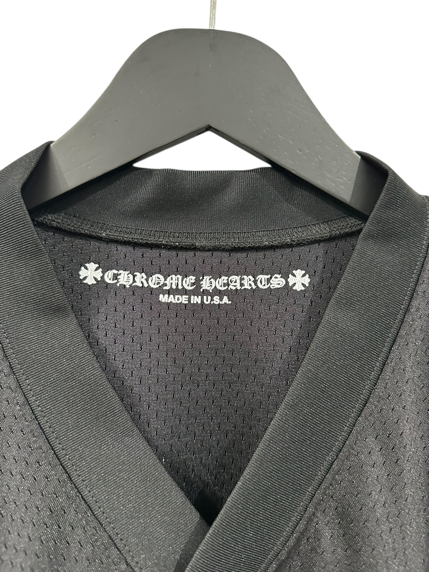 Chrome Hearts Stadium Mesh Jersey Black Size L