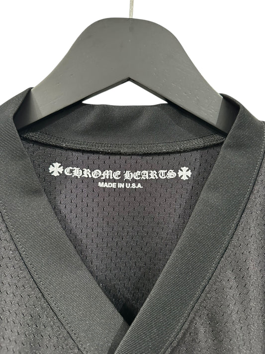 Chrome Hearts Stadium Mesh Jersey Black Size L