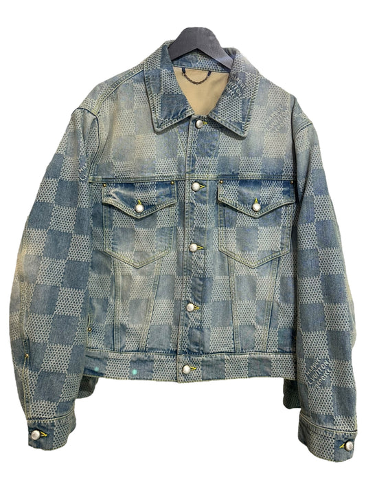 Louis Vuitton F/W24 Damier Classic Denim Jacket