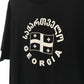 Vetements Georgia Flag T-shirt Black Size XS