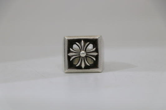 Chrome Hearts Maltese Cross Signet Ring Size 9