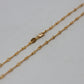 Chrome Hearts 22K Gold Twist Chain 18” Paris Stamp | AVNTGRDNY NYC