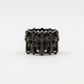 Chrome Hearts Black Rhodium Cemetery Ring Size 7| AVNTGRDNY NYC