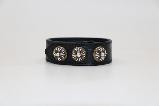 Chrome Hearts Leather Bracelet