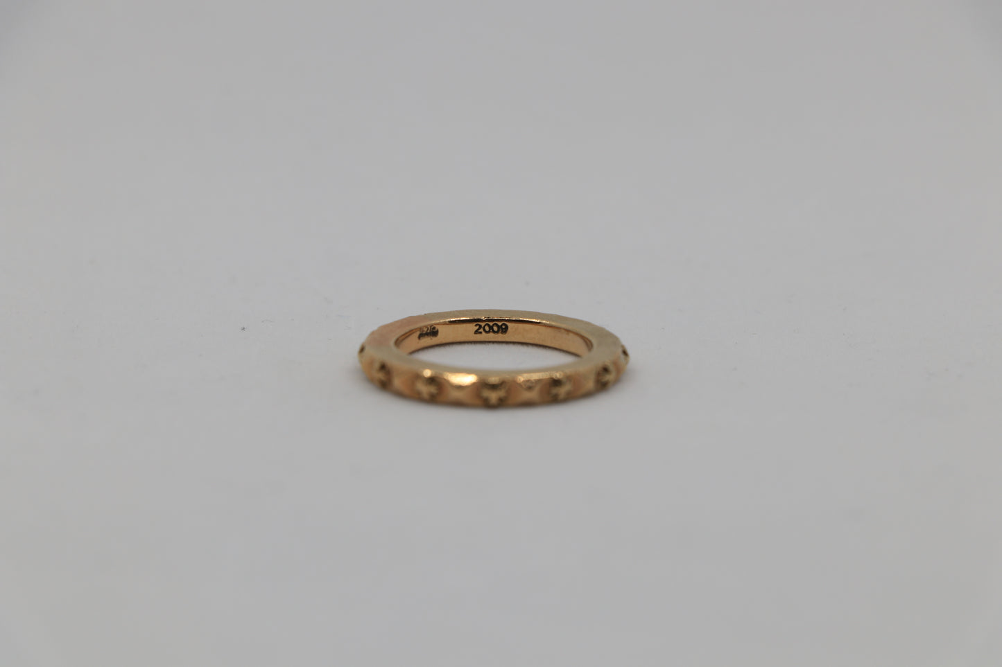Chrome Hearts True Fucking Punk Ring 22K Gold Size 8.5 | AVNTGRDNY NYC