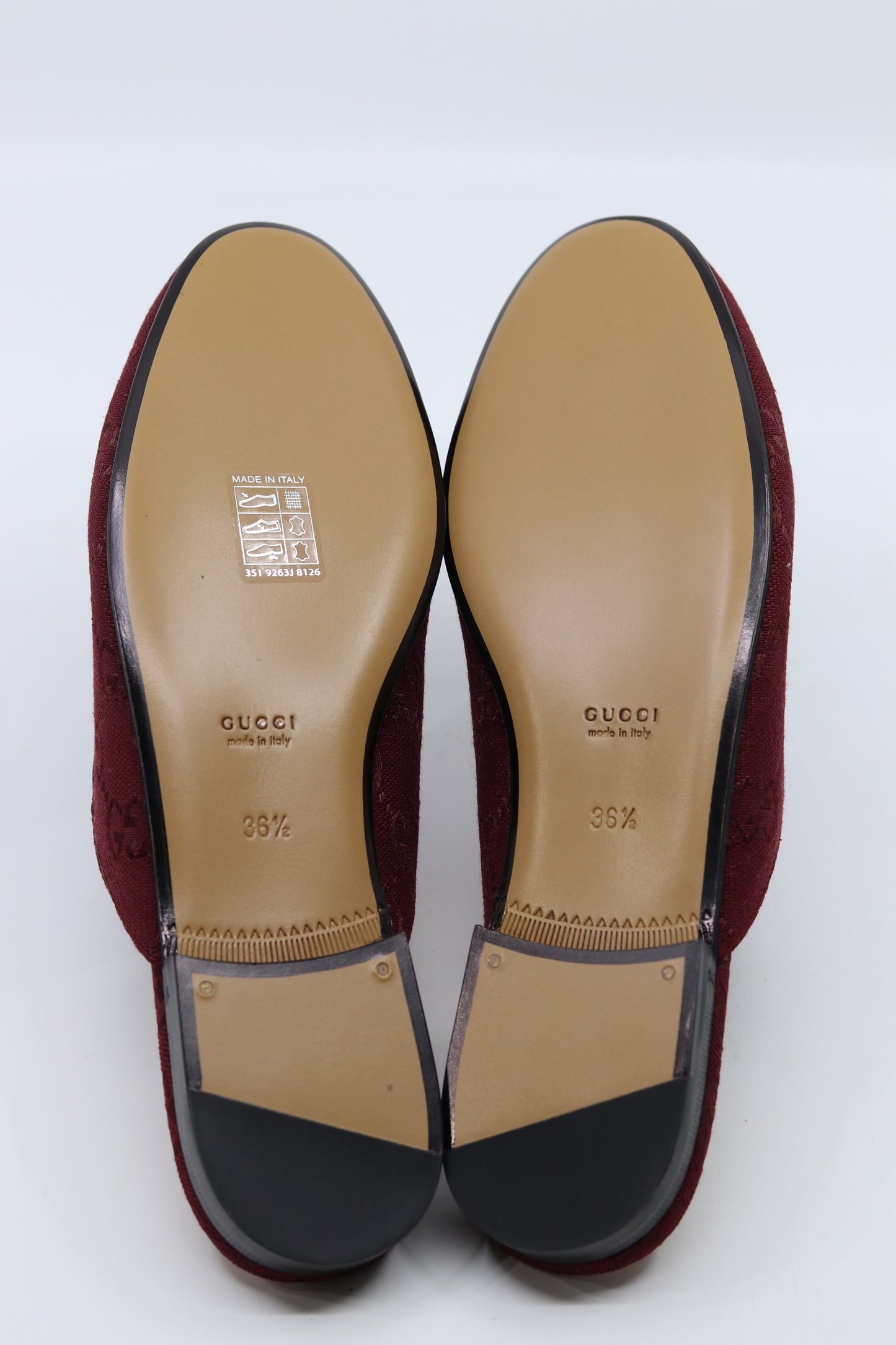 Gucci Princetown GG Canvas Bit Loafer Mules