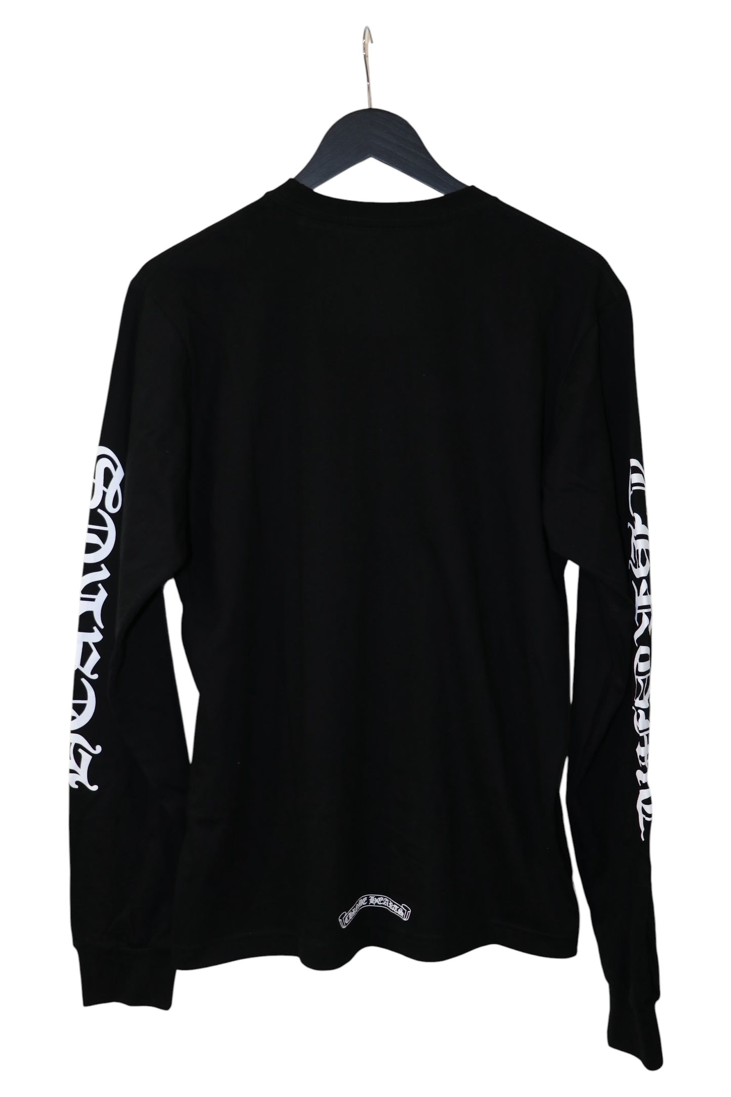 Chrome Hearts Neck Logo Long Sleeve Black Size Medium Cotton | AVNTGRDNY NYC