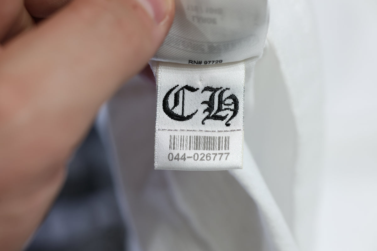 Chrome Hearts Horseshoe Logo T-Shirt White Size L| AVNTGRDNY NYC