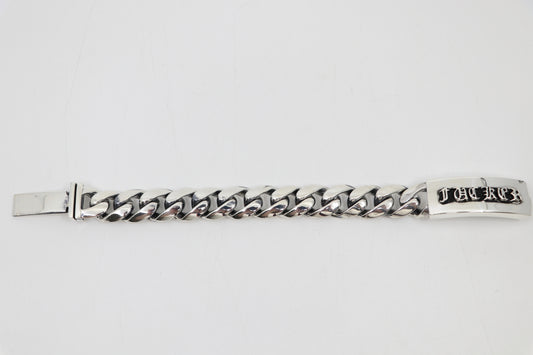 Chrome Hearts Fucker ID Bracelet 12 Link