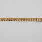 Chrome Hearts 22K Gold CH X Box ID Classic Link Bracelet Pavé Diamonds 20 Link