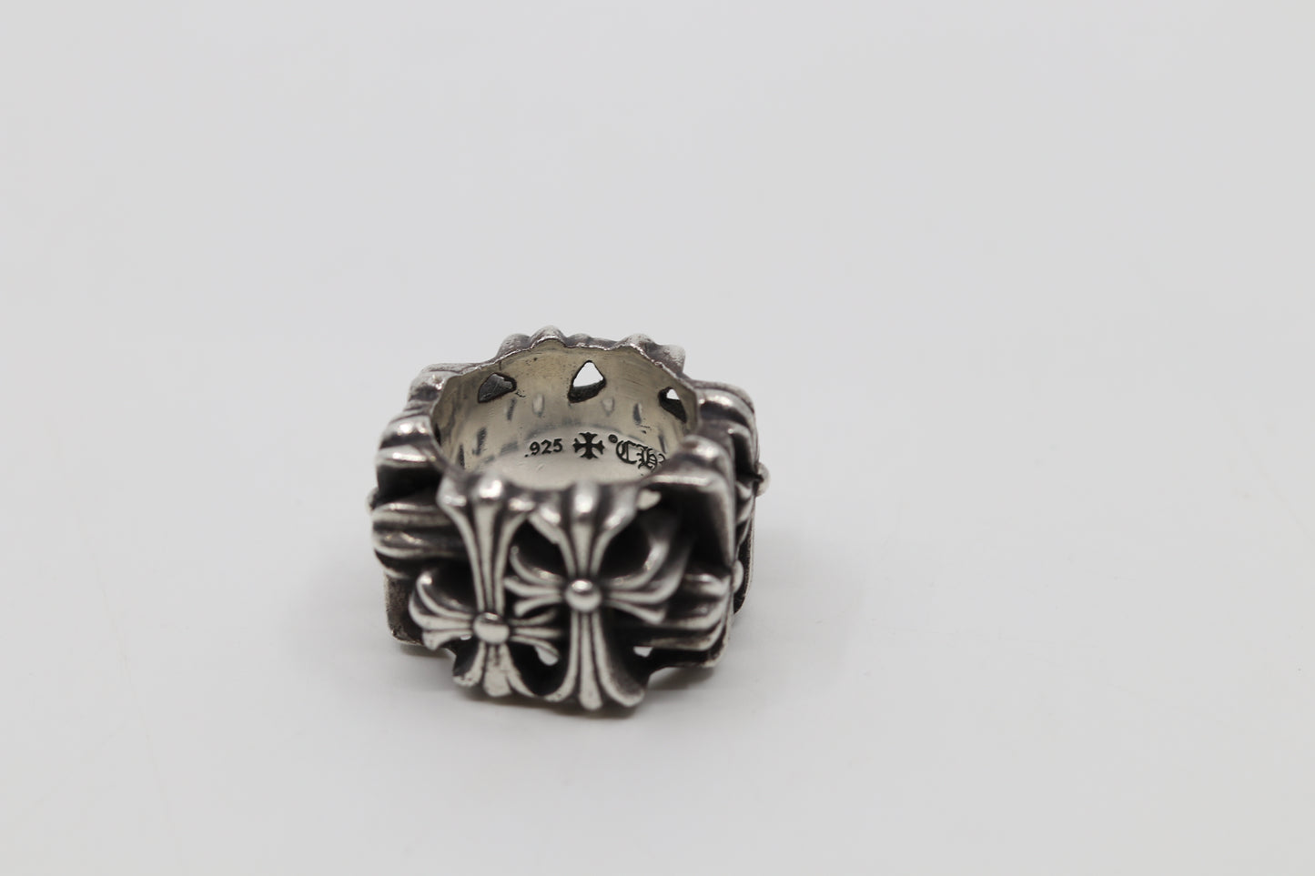 Chrome Hearts Square Cemetary Ring Size 11