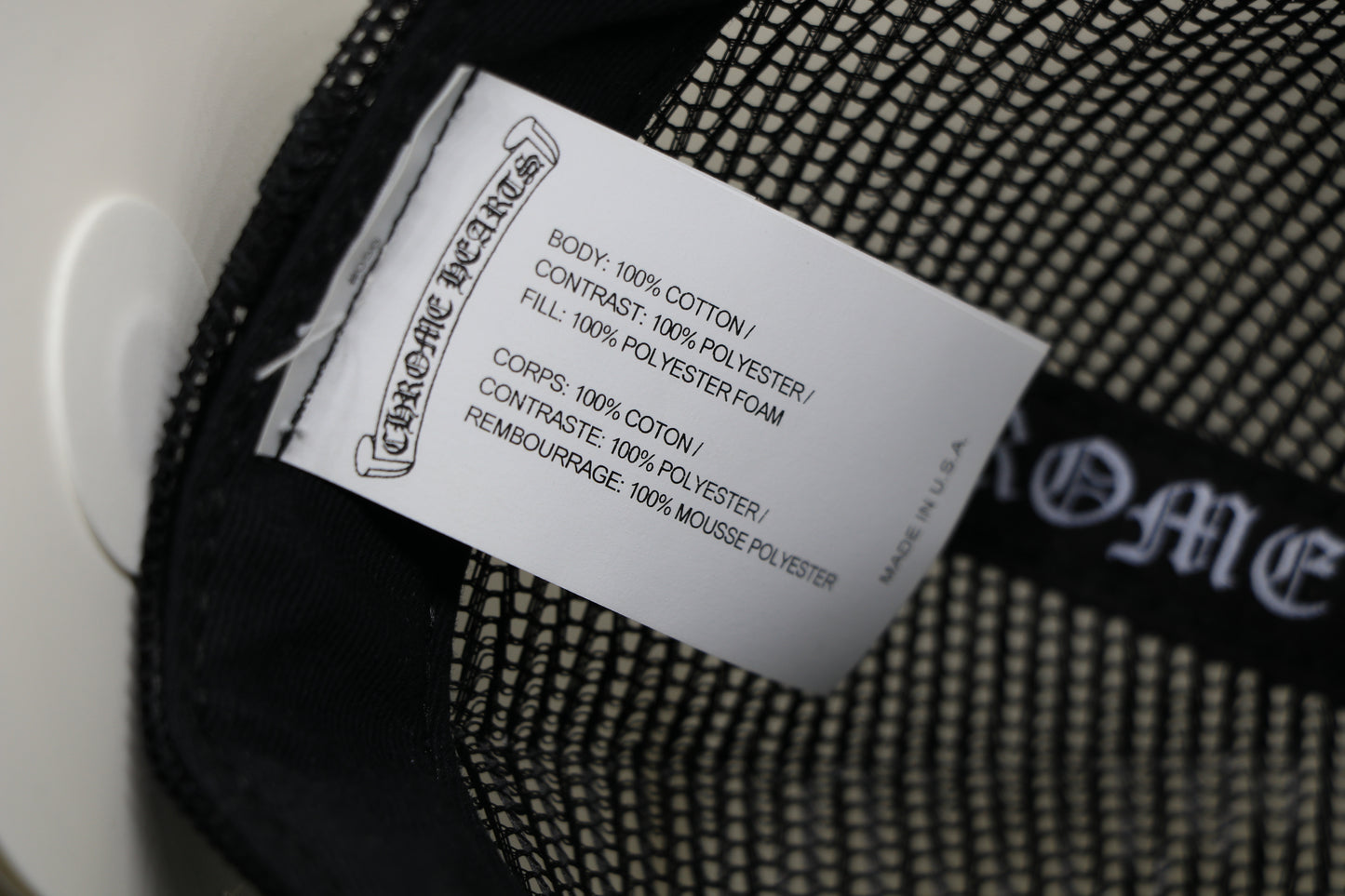 Chrome Hearts Aspen Exclusive Trucker Hat Black OS Cotton/Poly | AVNTGRDNY NYC