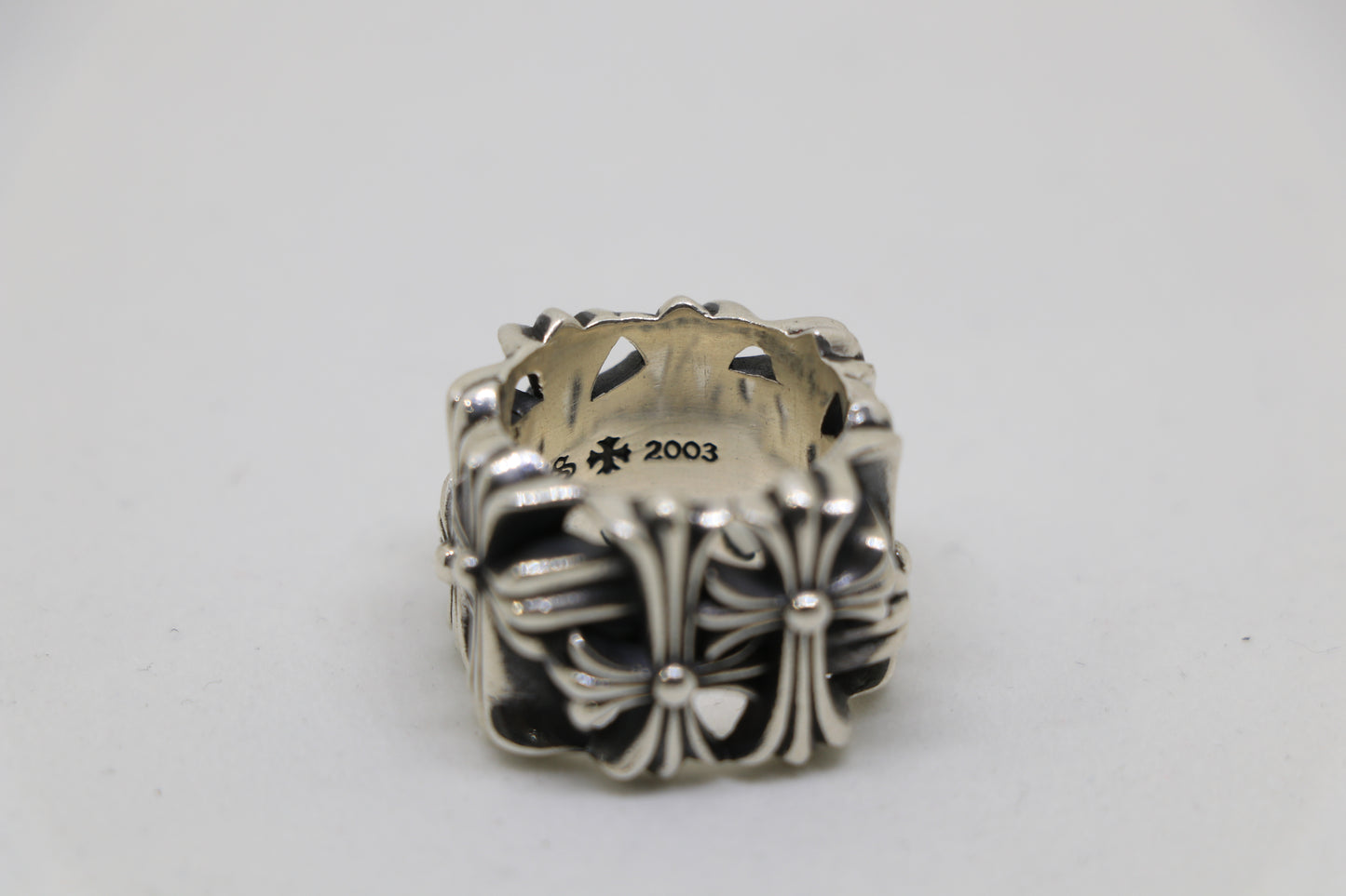 Chrome Hearts Square Cemetery Ring Size 8.5| AVNTGRDNY NYC