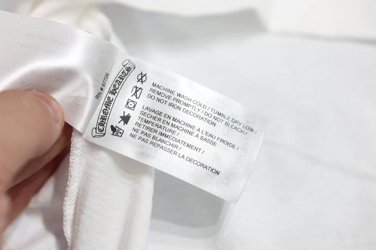 Chrome Hearts Fuck You Long Sleeve T-Shirt White Size L| AVNTGRDNY NYC