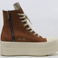 Rick Owens Women's Natural Porterville Double Bumper Sneaker Size 41