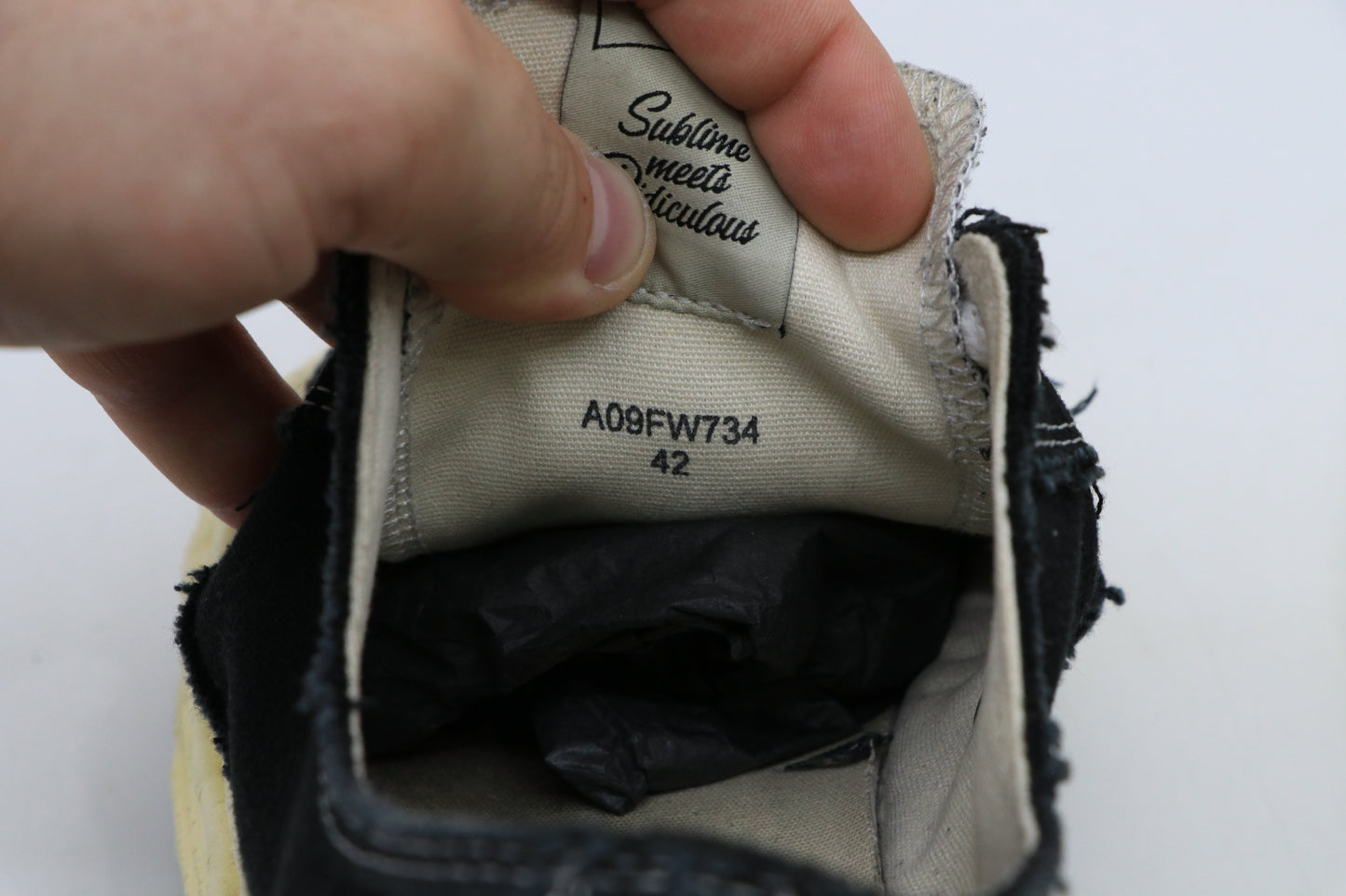 Maison Mihara Yasuhiro Peterson Sneaker Size 42