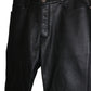 Chrome Hearts Leather Fleur Knee Pants Size 34| AVNTGRDNY NYC