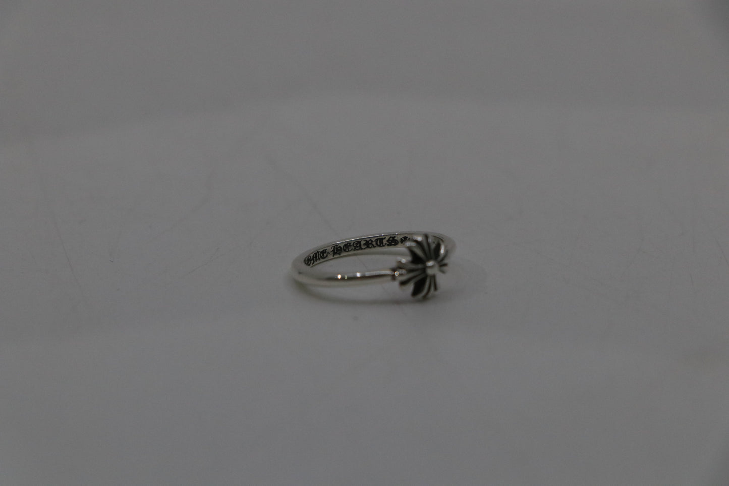 Chrome Hearts CH Plus Bubblegum Ring Size 4