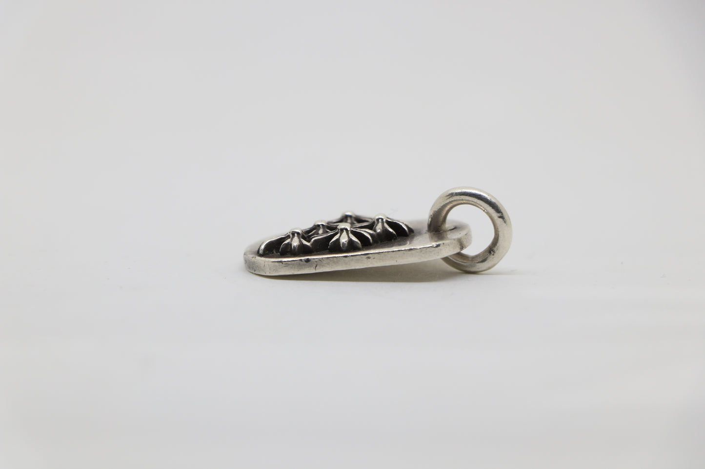 Chrome Hearts Raised Cemetery Dog Tag Pendant .925 Silver | AVNTGRDNY NYC