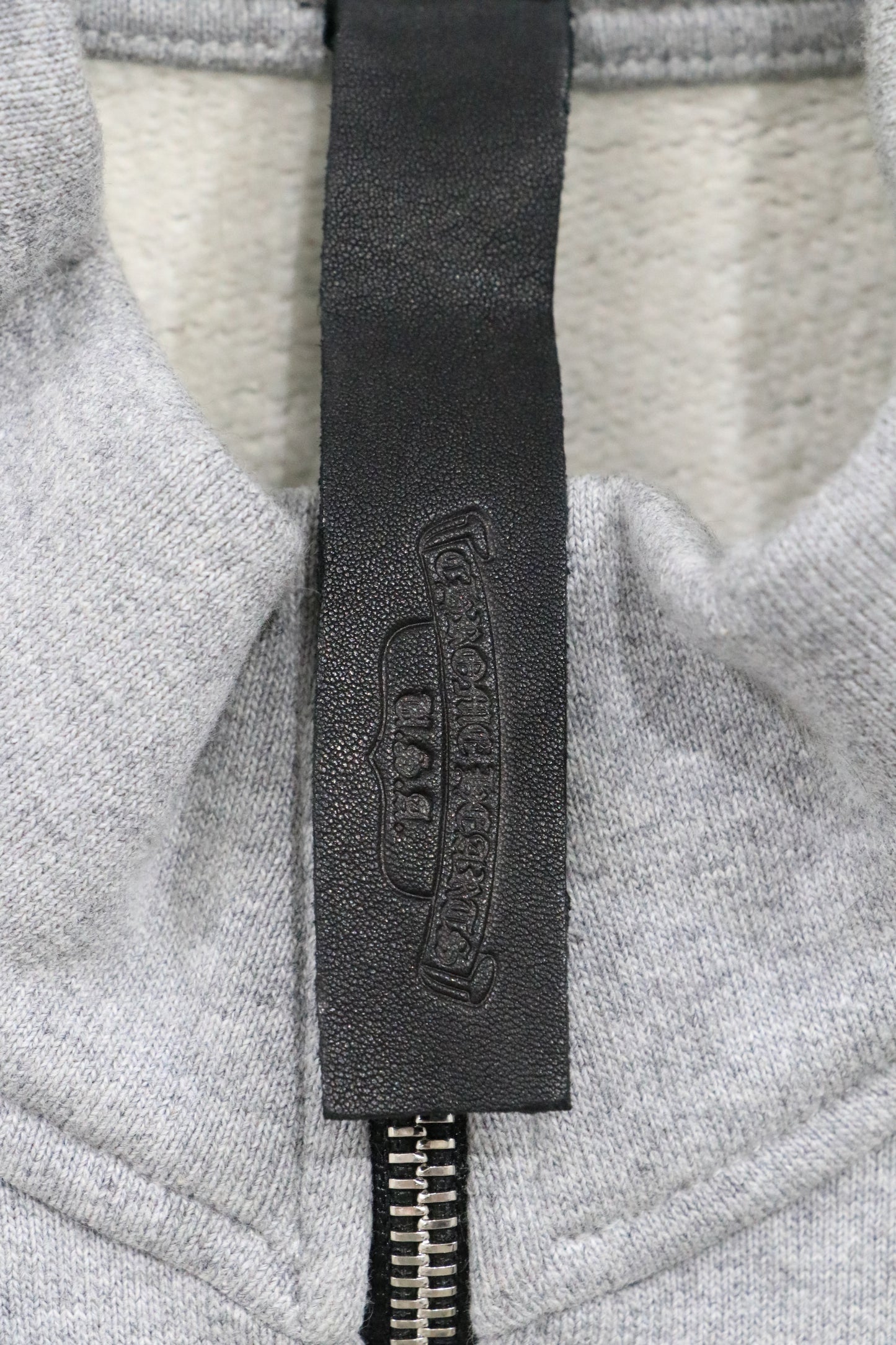 Chrome Hearts Paper Jam Quarter Zip Grey Size Small| AVNTGRDNY NYC