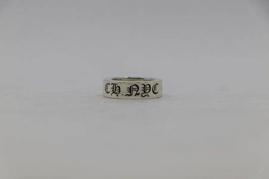 Chrome Hearts NYC Exclusive 6MM Spacer Ring Size 4 Sterling Silver| AVNTGRDNY NYC