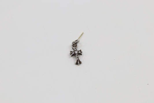 Chrome Hearts Baby Fat Diamond Earring