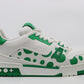 Yayoi Kusama x Louis Vuitton Trainer Line Sneaker Infinity Dots″Green″ Size LV8.5 (10M)