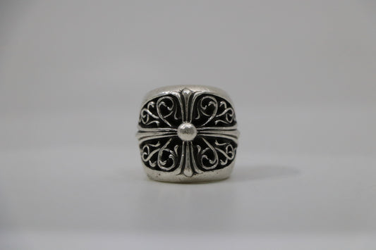 Chrome Hearts Oval Cross Ring Size 7
