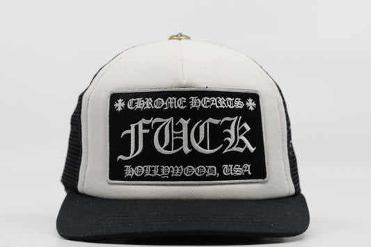 Chrome Hearts Fuck Hollywood Trucker Hat