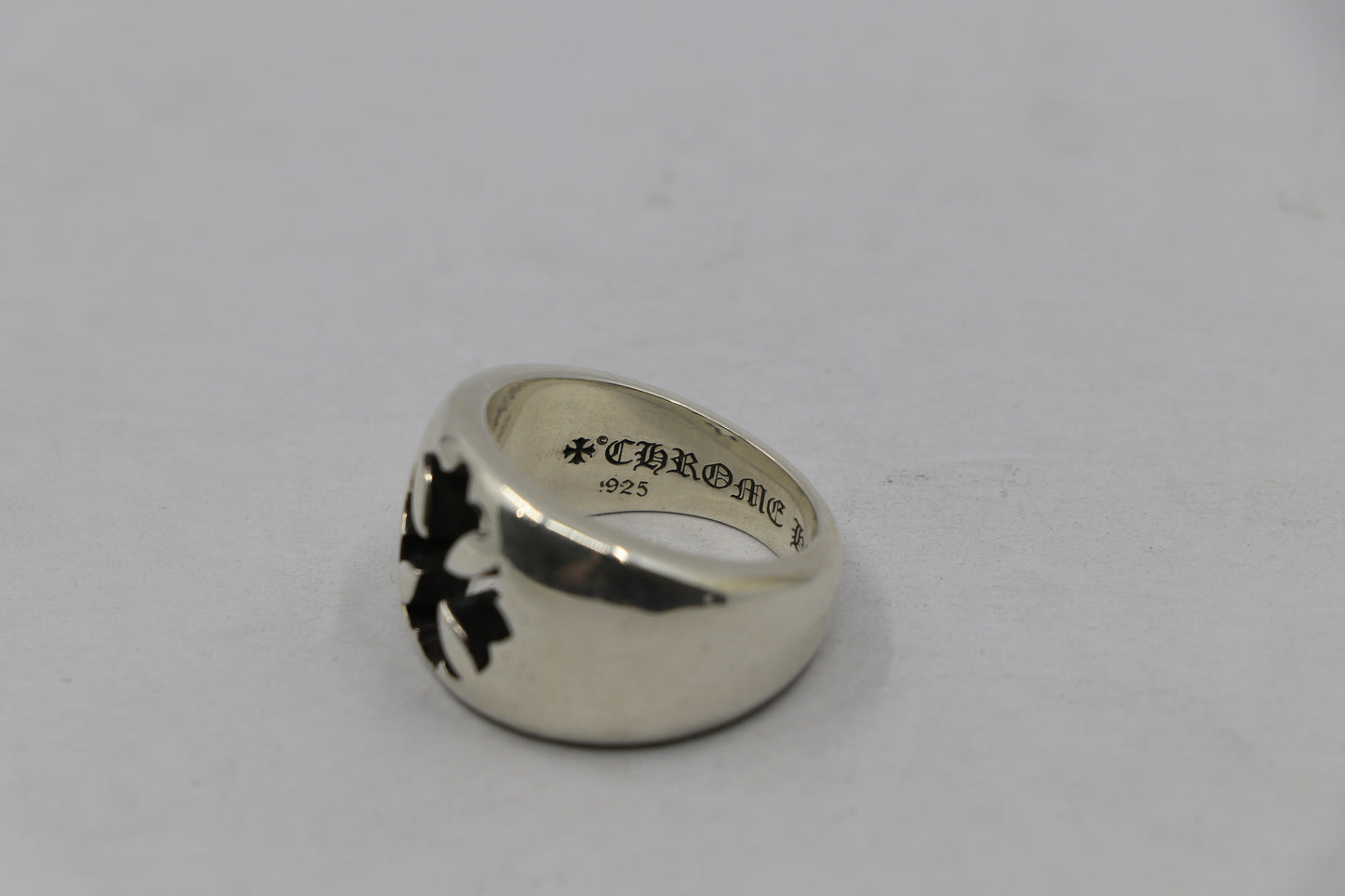 Chrome Hearts Negative Space CH Plus Ring Size 12 | AVNTGRDNY NYC
