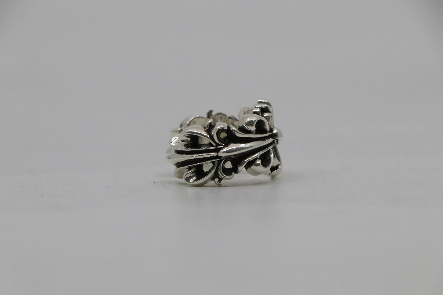 Chrome Hearts Double Floral Ring Size 11