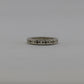 Chrome Hearts 3mm Spacer Ring Size 5 Silver | AVNTGRDNY NYC