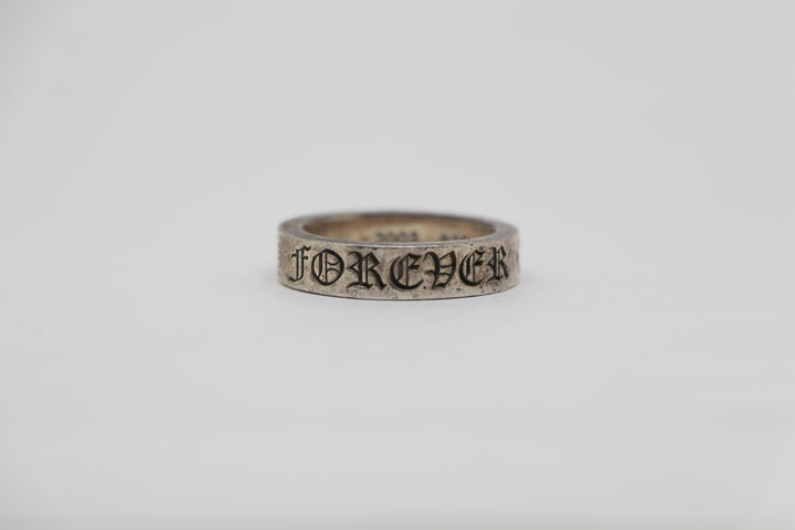 Chrome Hearts 6MM Spacer Ring “Forever” Size 11 Sterling Silver | AVNTGRDNY NYC