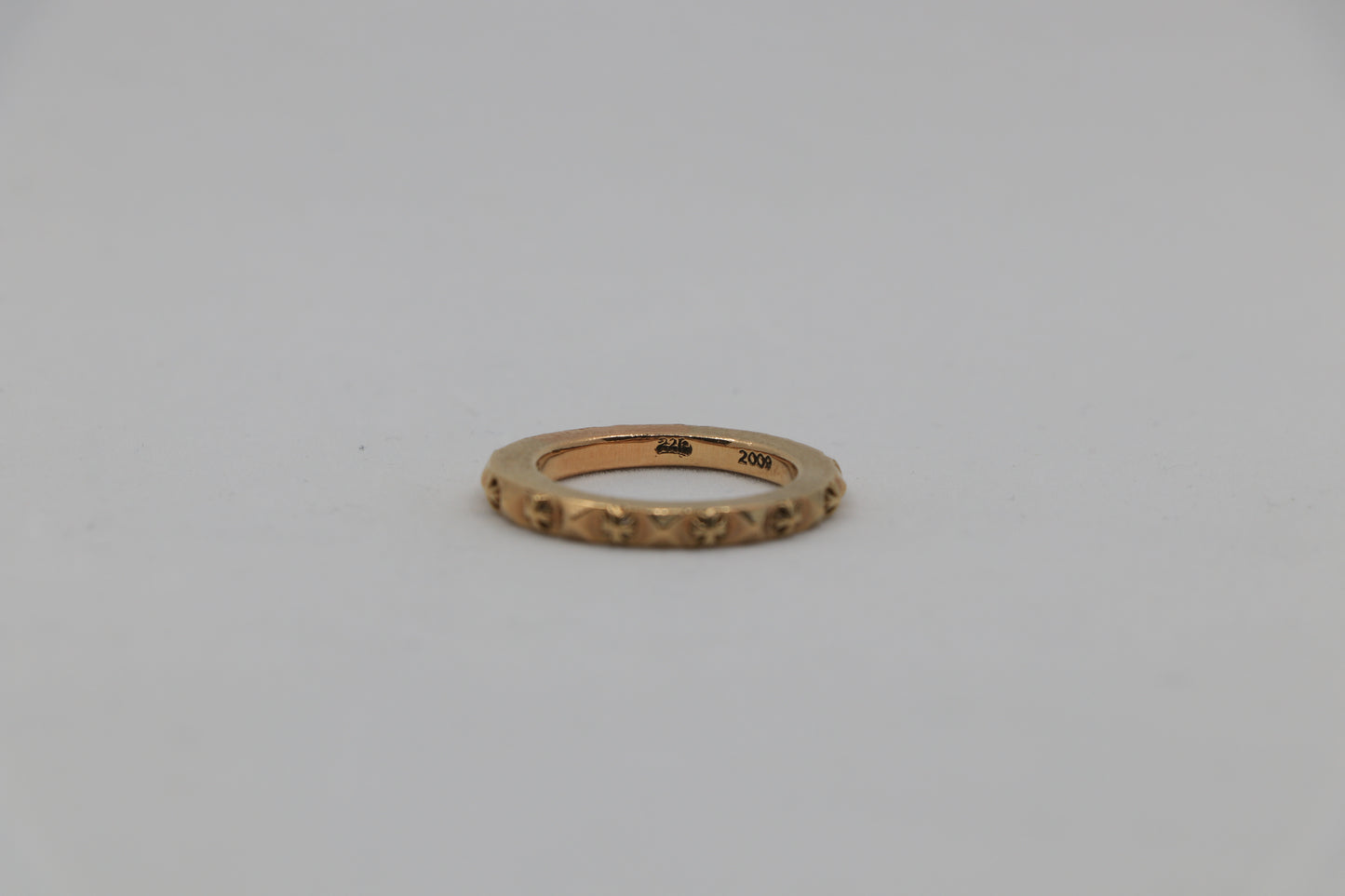 Chrome Hearts True Fucking Punk Ring 22K Gold Size 8.5 | AVNTGRDNY NYC