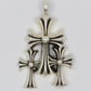 Chrome Hearts Triple Cross Pendant Sterling Silver| AVNTGRDNY NYC