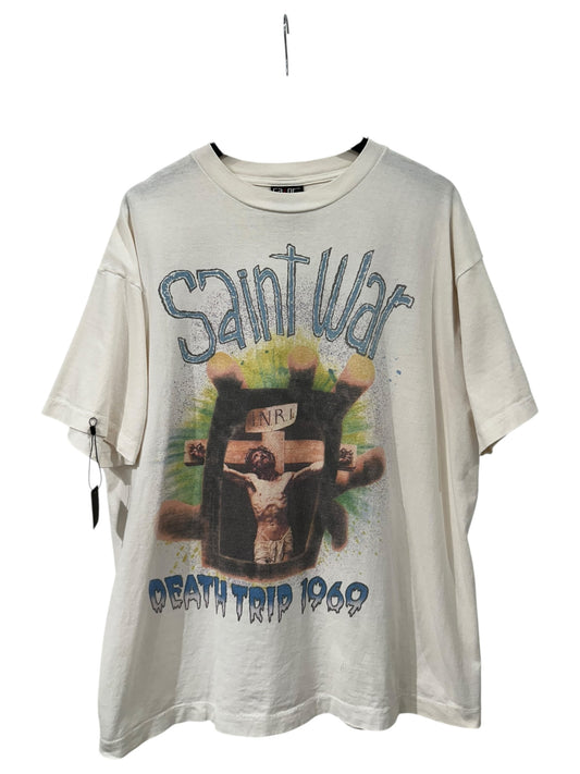 Saint Michael Death Trip T-Shirt Size XL